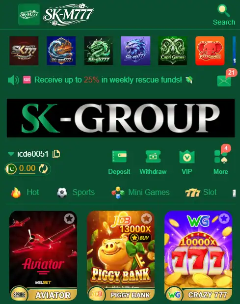 SKM777 Game