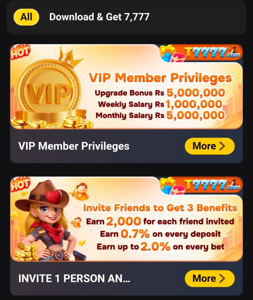 T7777 Game